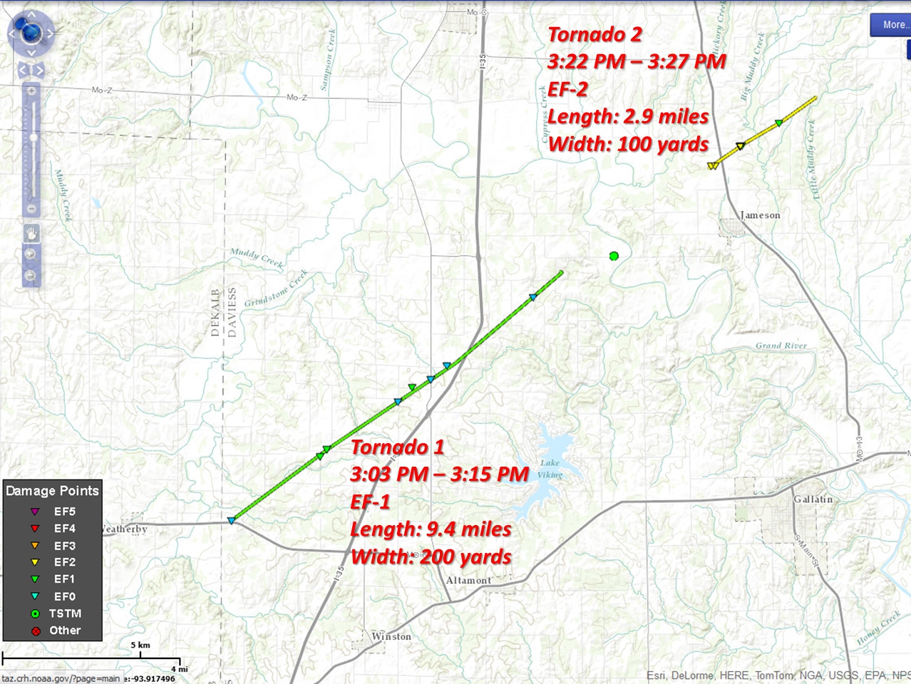 Severe Storms Bring Hail and Tornadoes to Missouri